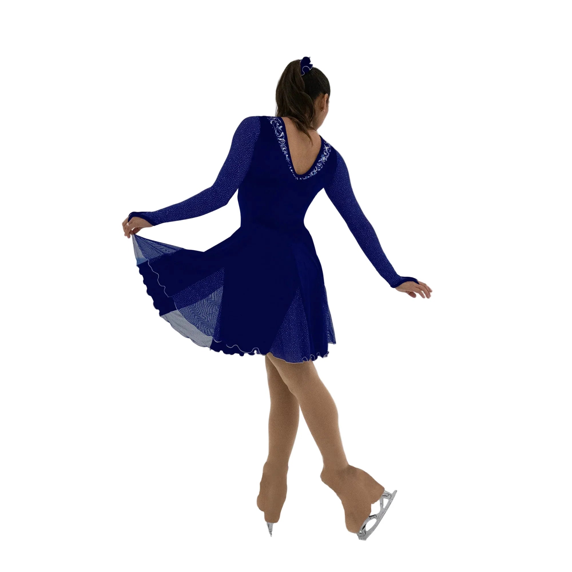 115 Navy Blues Dance Dress by Jerry’s - Clothing > Figure Skating Dresses