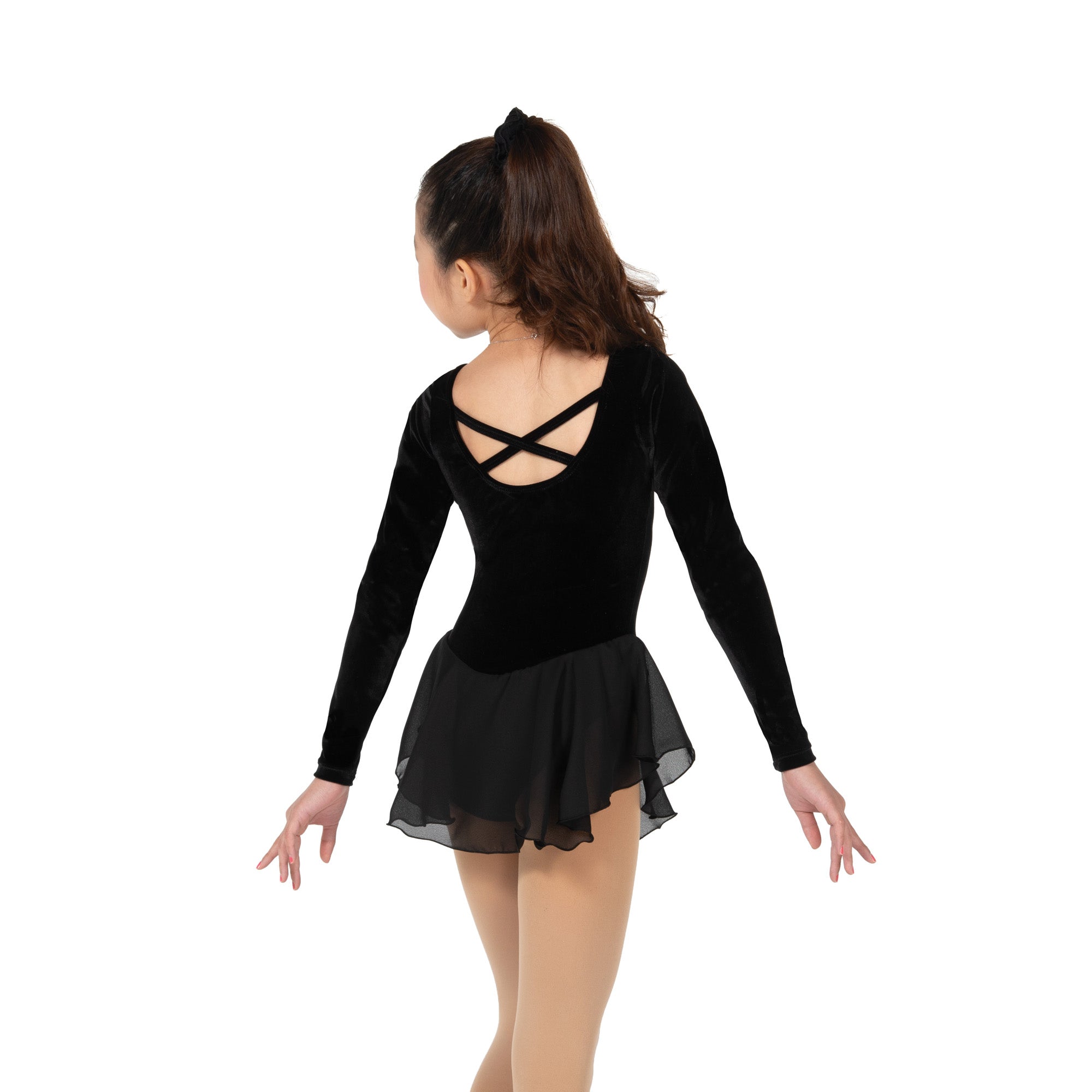 188 Skatesong Skating Dress in Black by Jerry's