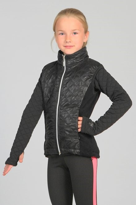 Jiv Sport Jofa Ice Skating Gilet in Black
