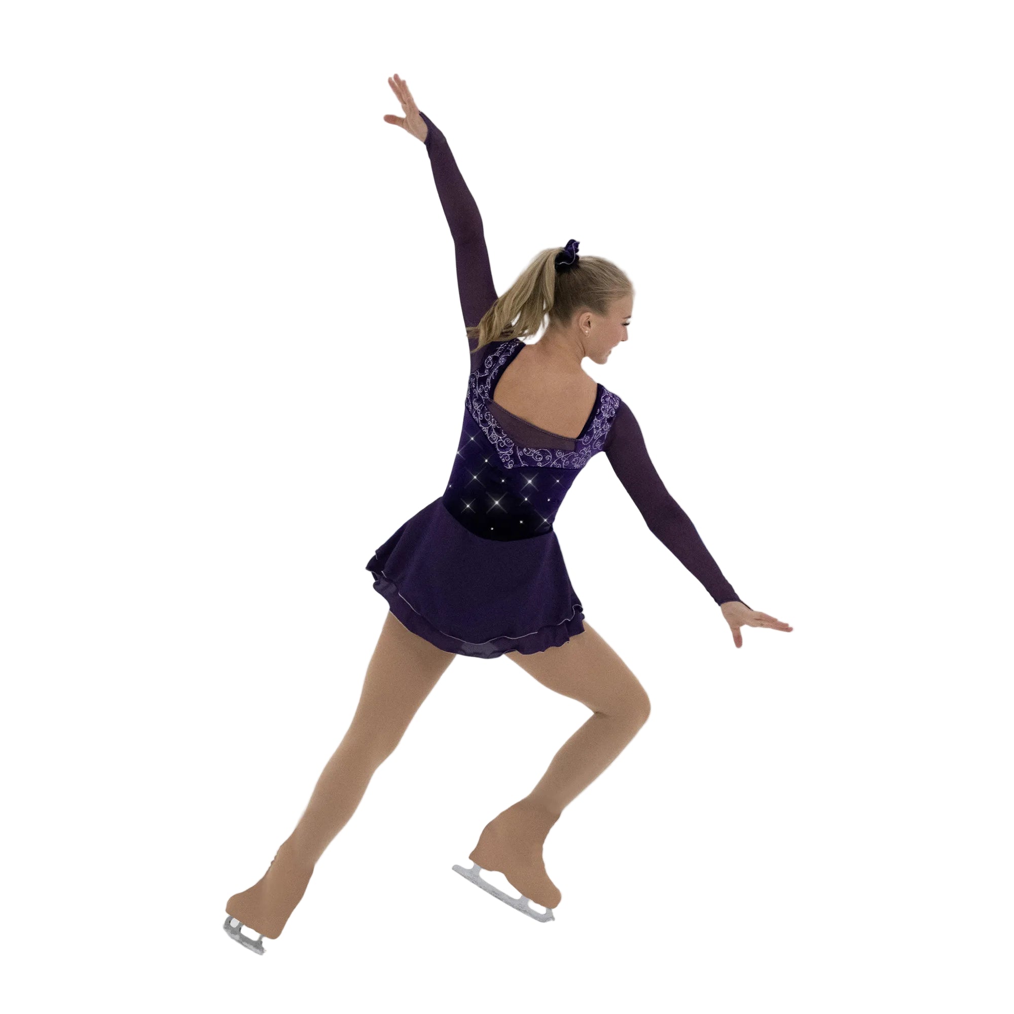 228 Violette Skating Dress by Jerry's