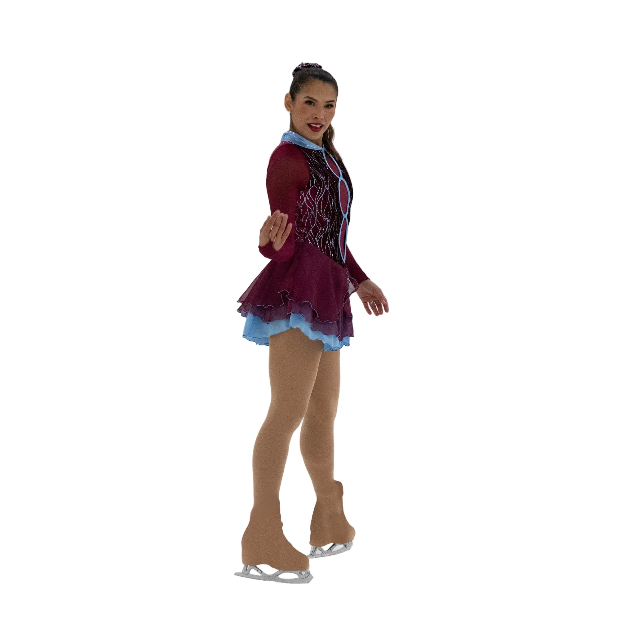 231 Chambord Skating Dress by Jerry's