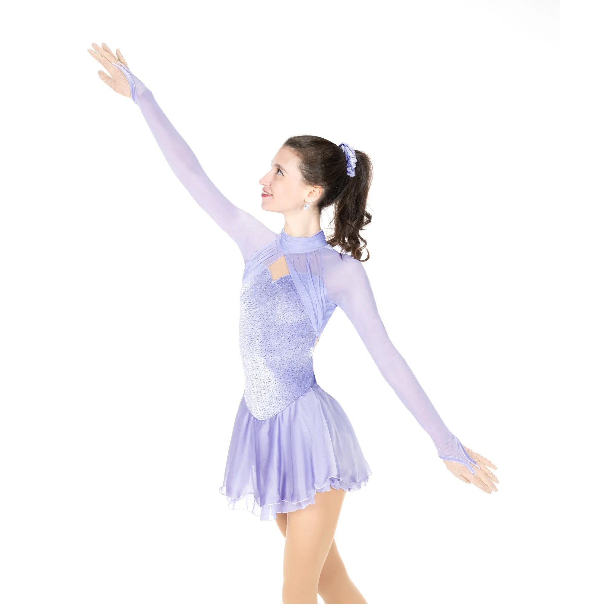 255 Luminous Lilac Skating Dress by Jerry's