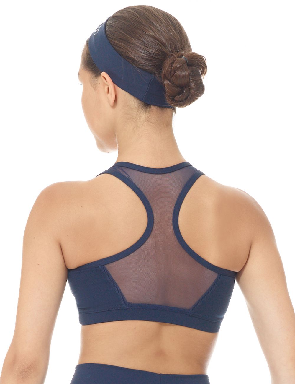 3593 Mondor Matrix Crop Top in Black - Clothing > Figure Skating Tops
