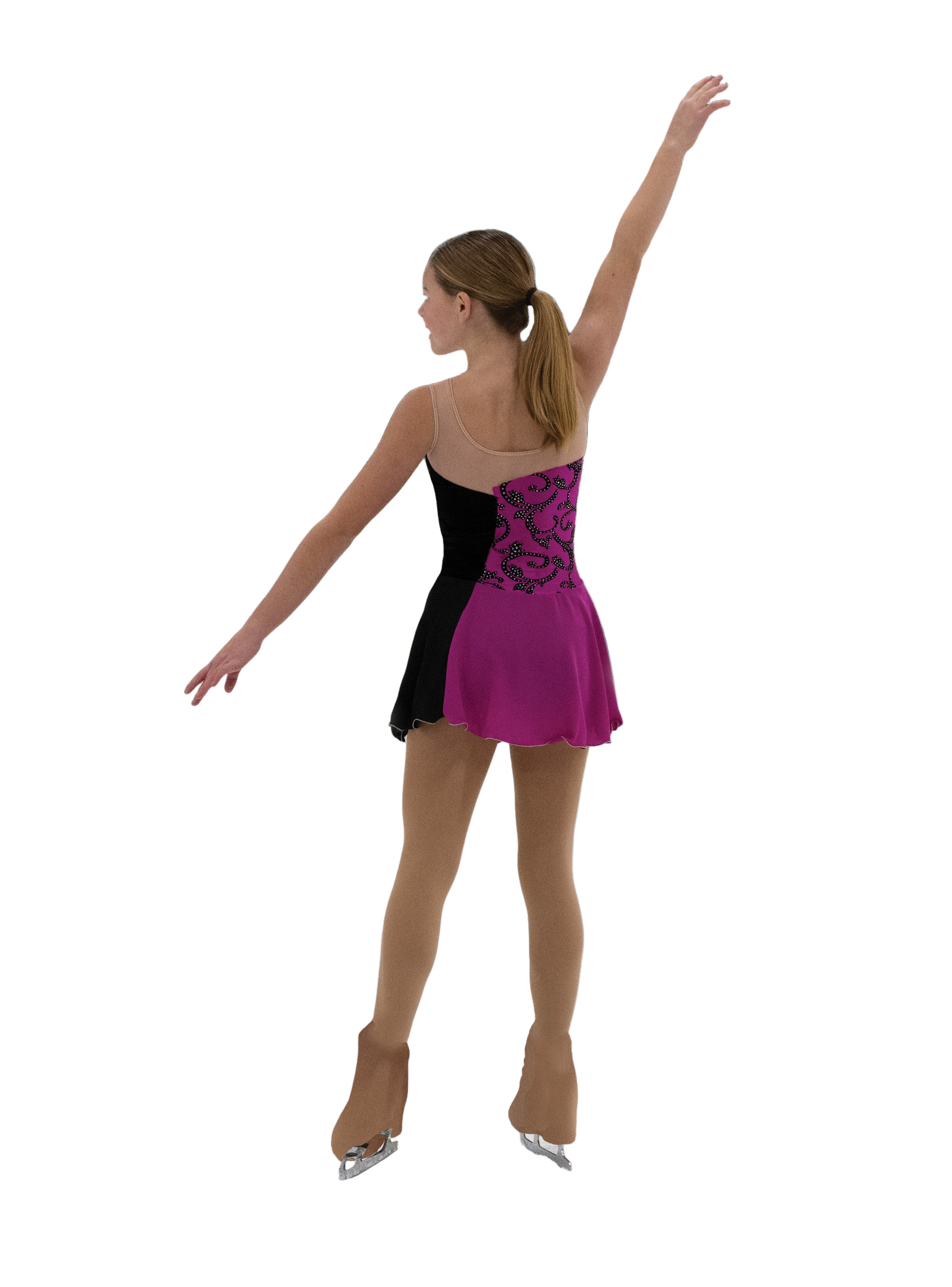 521 On the Edge Skating Dress in Pink by Jerry's