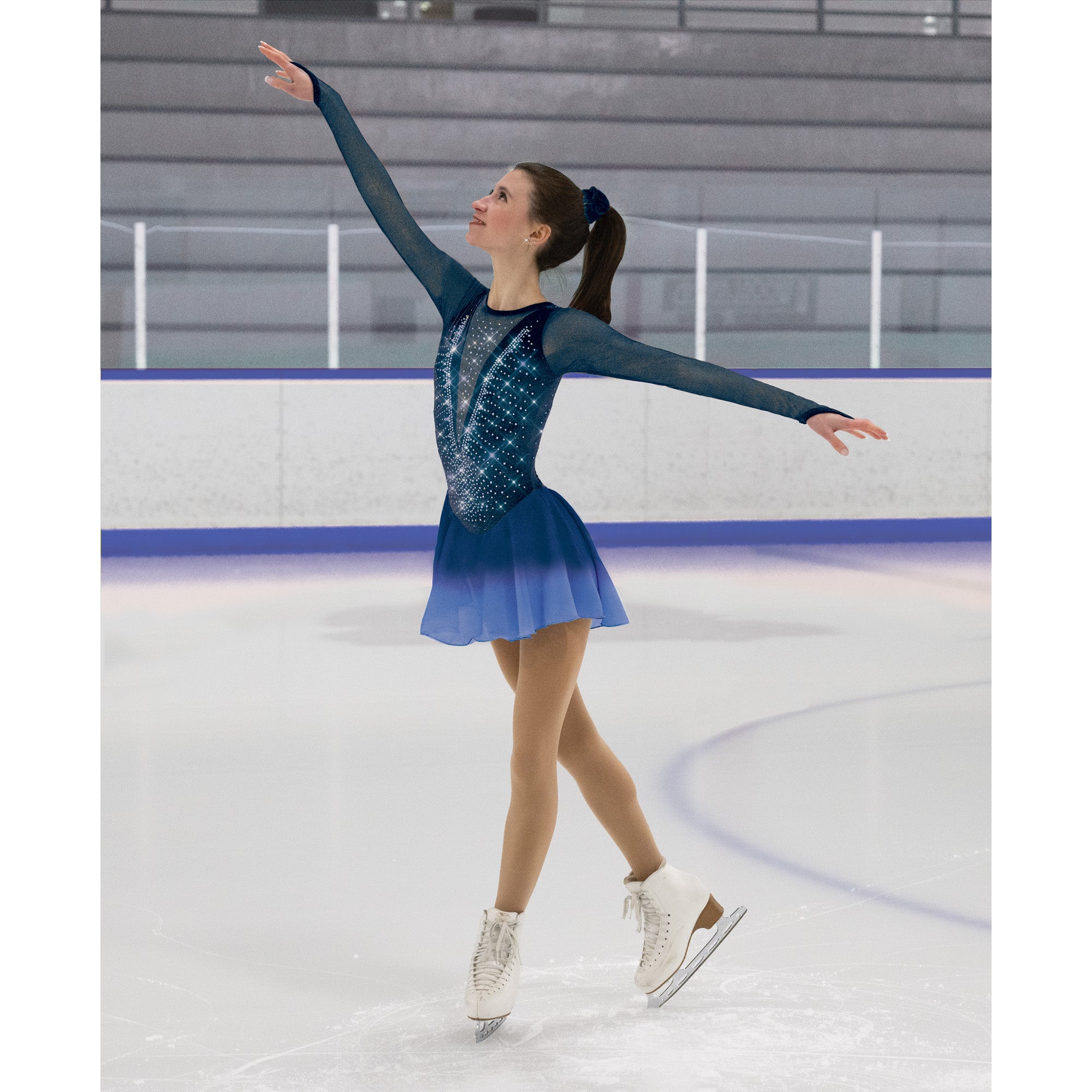 533 Pine Freeze Skating Dress by Jerry's