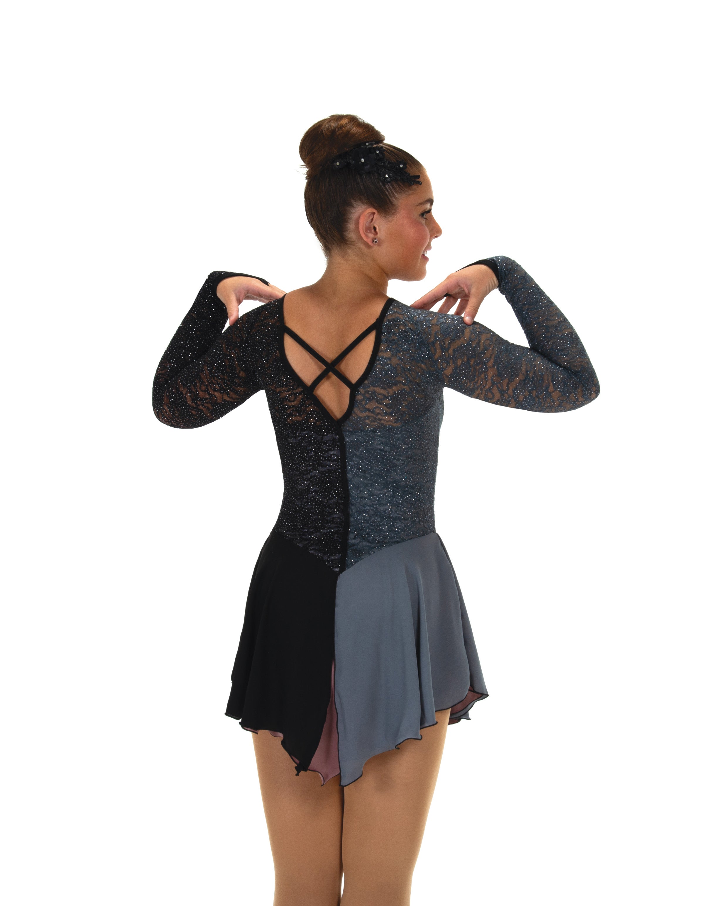 581 Shadow Lace Skating Dress by Jerry's