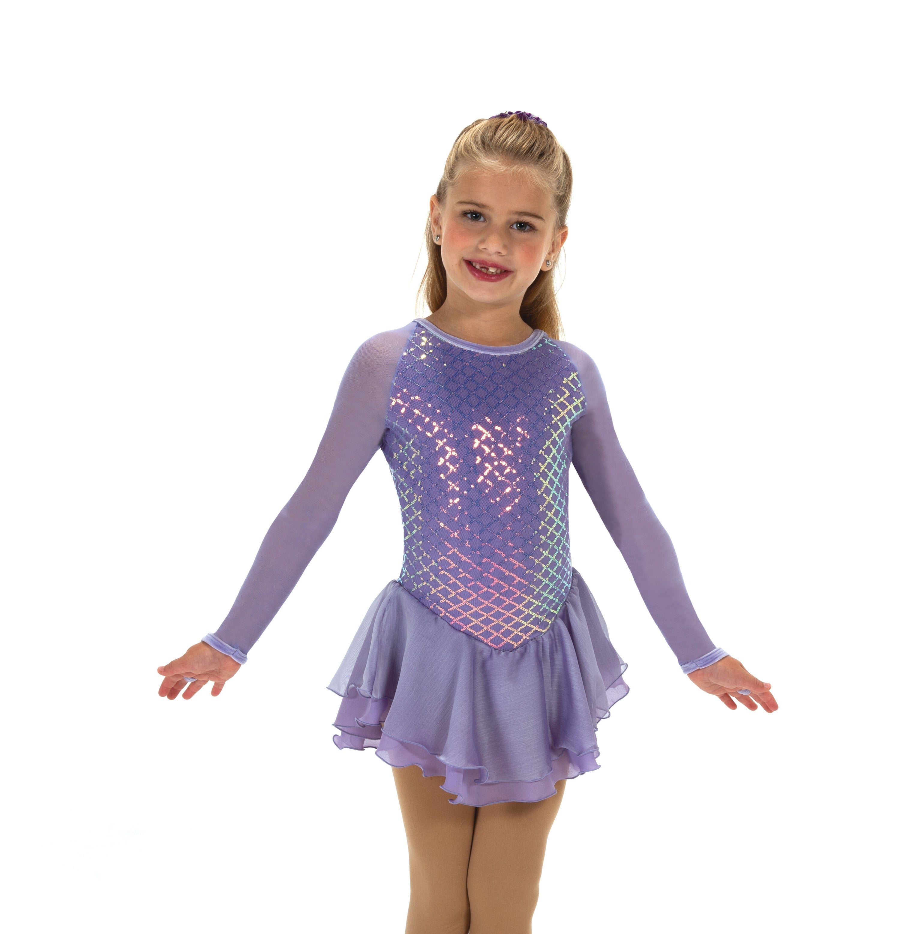 603 Iridescent Iris Skating Dress by Jerry’s - Clothing > Figure Skating Dresses