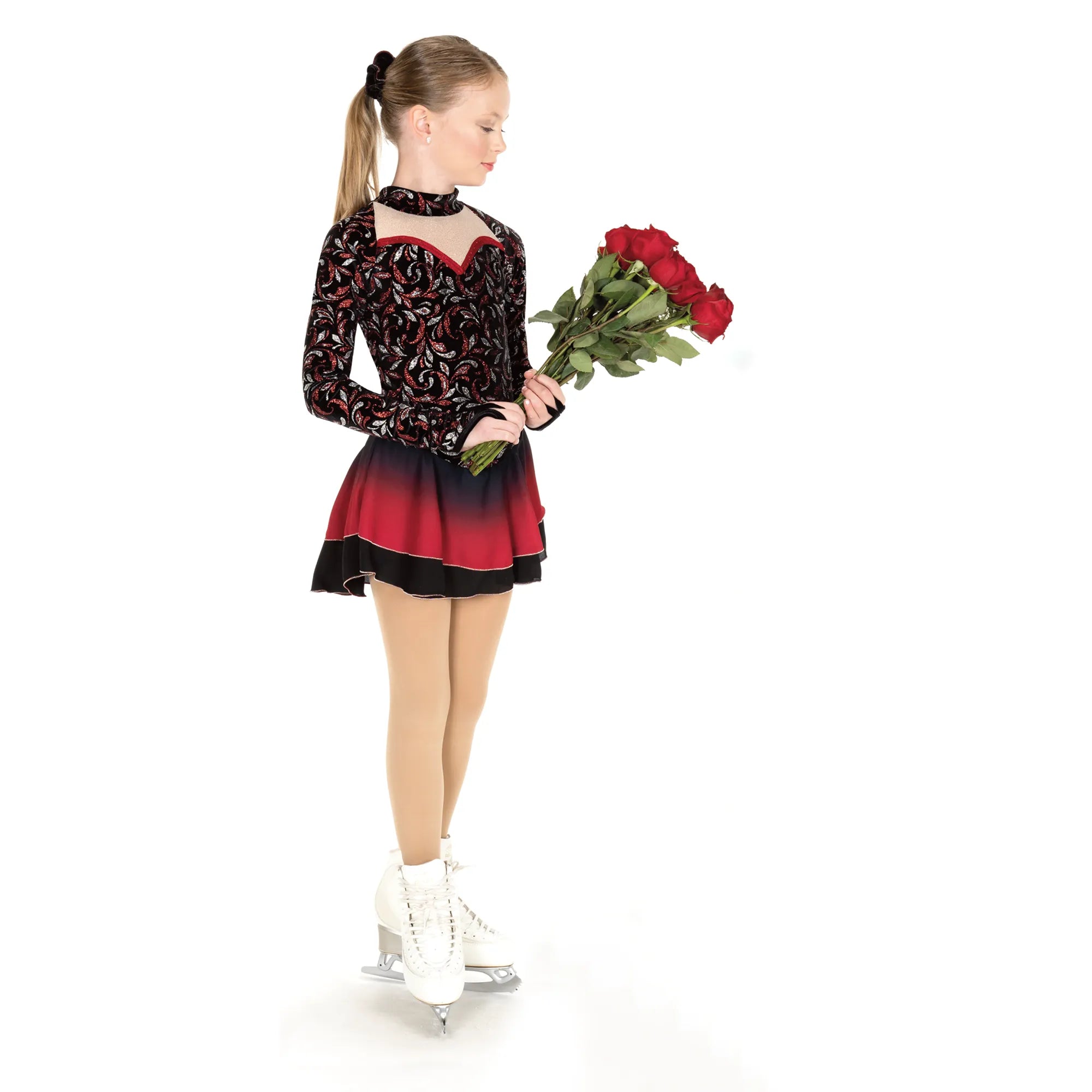 619 Coming Up Roses Skating Dress by Jerry's