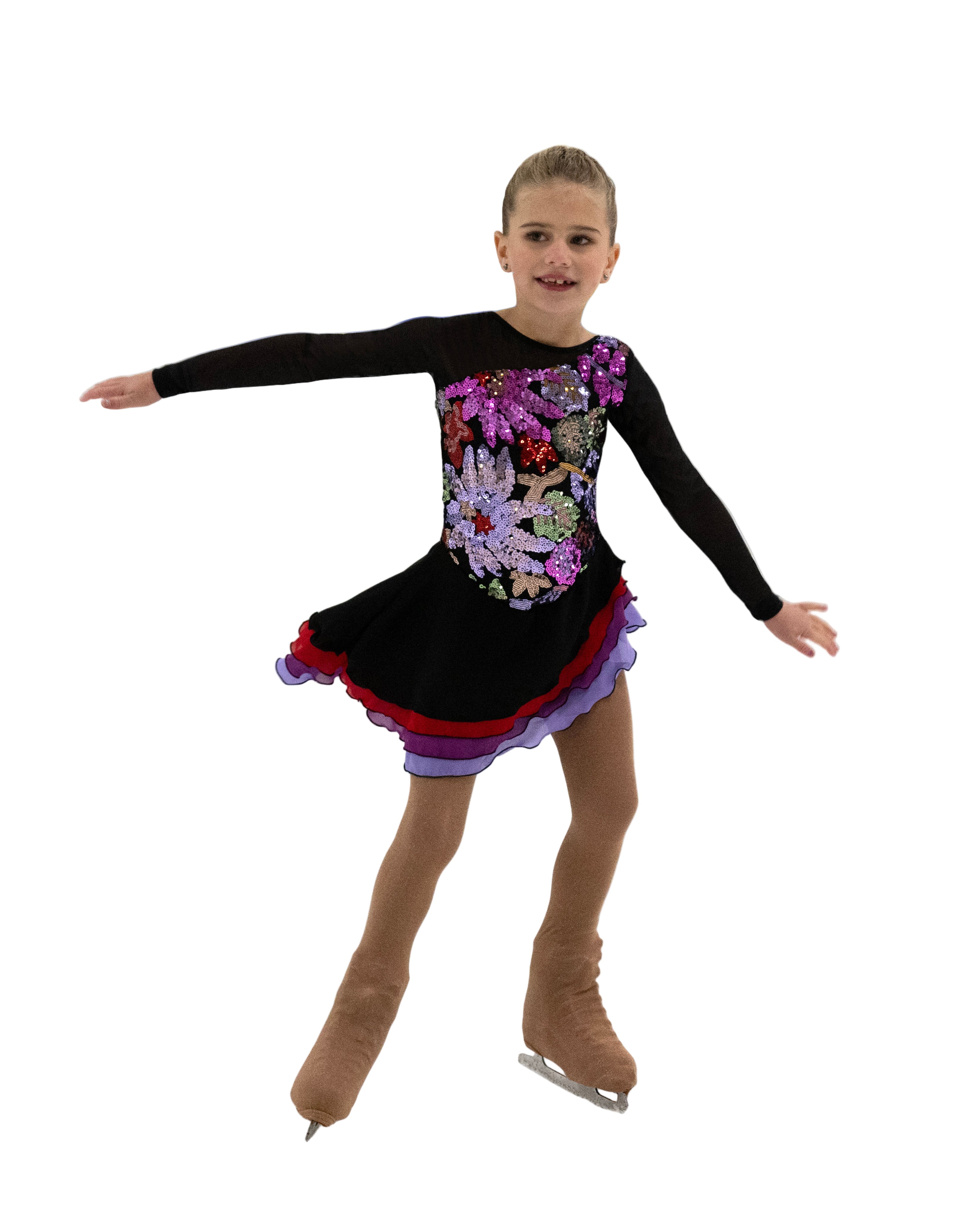 628 The Sequin Garden Skating Dress by Jerry's