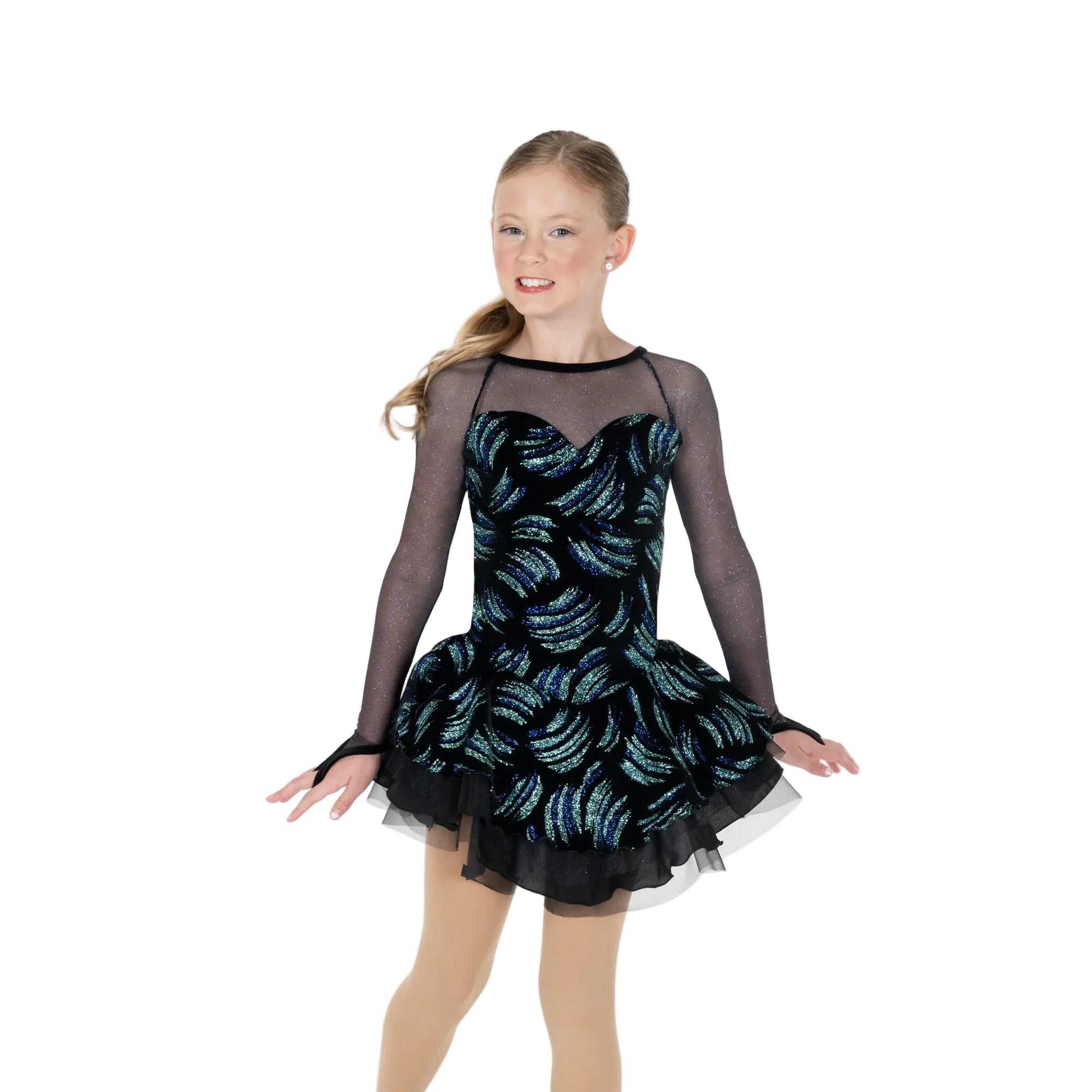 736 Ballet Noir Skating Dress by Jerry's