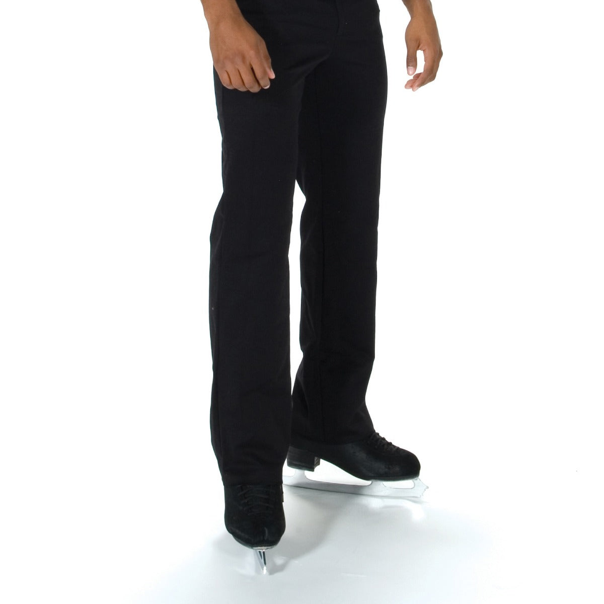 805 Mens Flat Front Skating Pants in Black by Jerry’s - Figure Skating