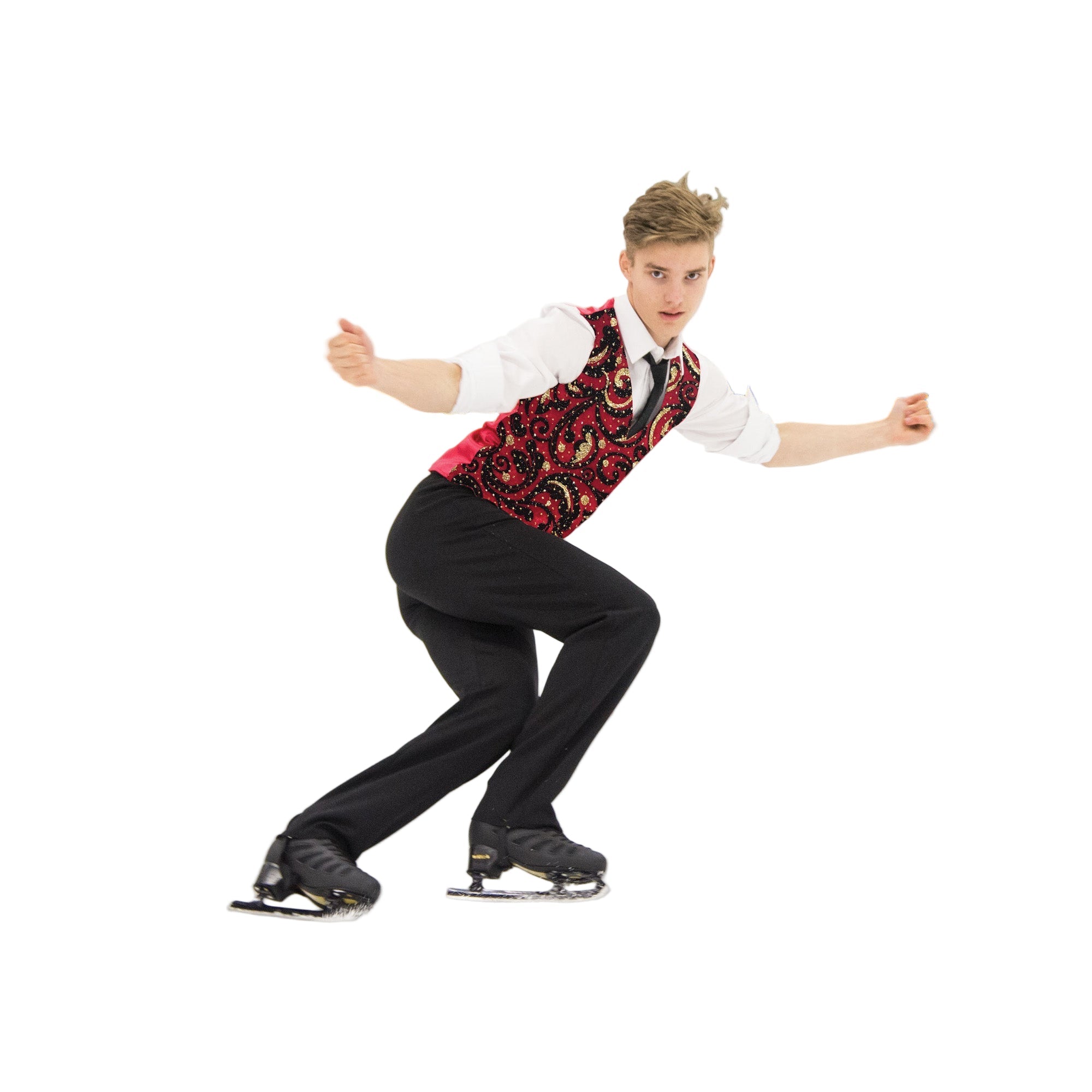 832 Mens Red Carpet Skating Vest by Jerry’s - Clothing > Figure Skating Tops