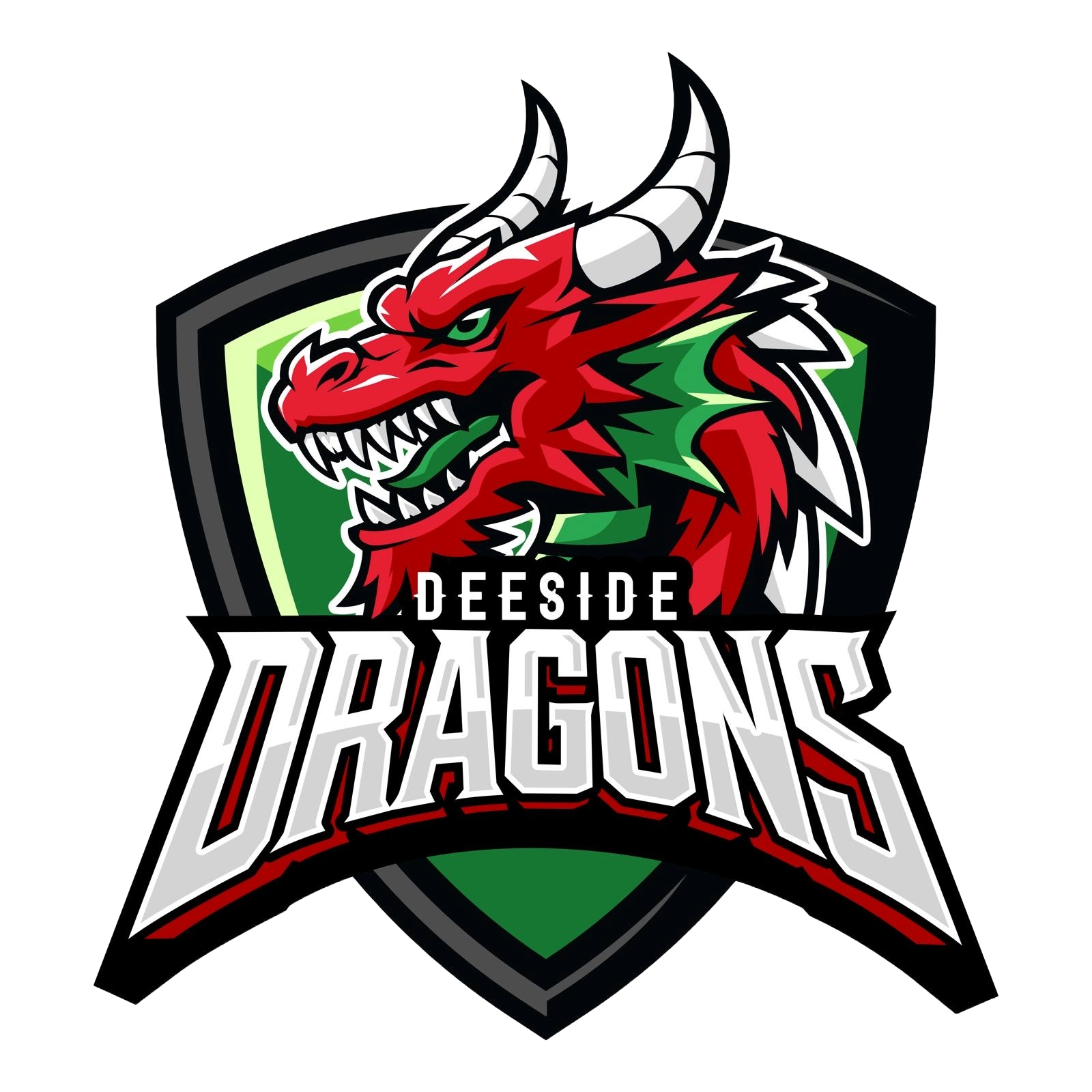 CCM Deeside Dragons Official Team 1/4 Zip - Black
