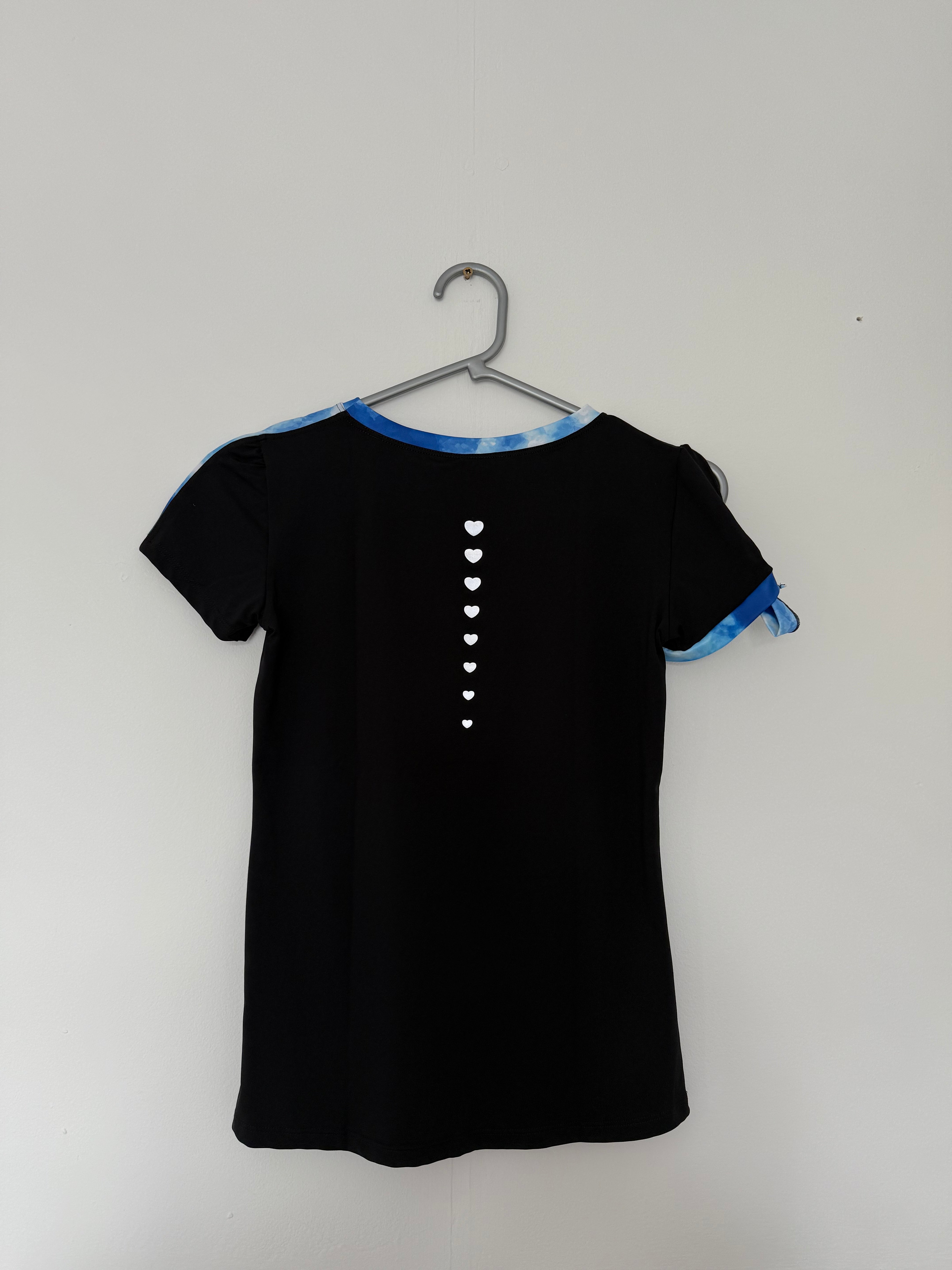 Thuono Performance T-shirt - Black Sky Blue