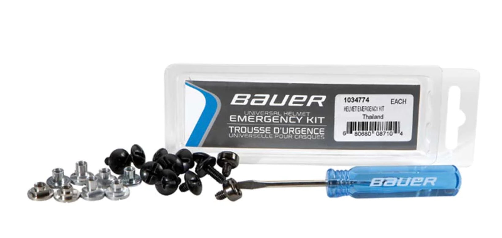 Bauer Helmet Emergency Repair Kit.