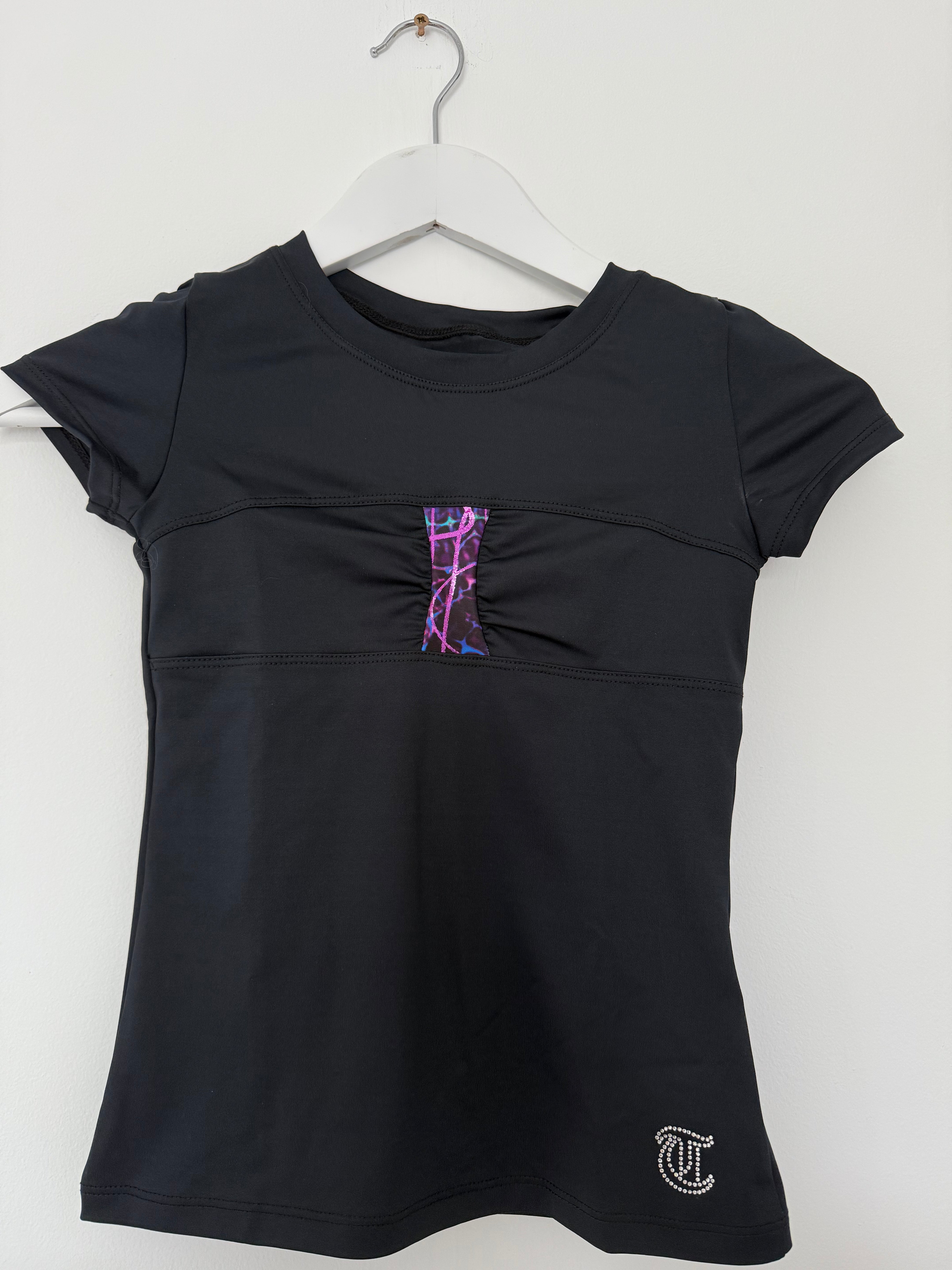 Thuono Bioceramic T-shirt - Black/ Glitter Explosion
