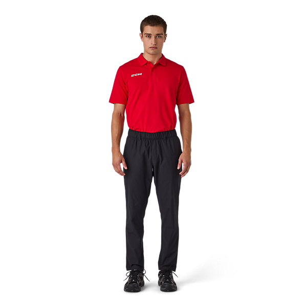 CCM Deeside Dragons Team Polo Shirt - Red- Official Merchandise