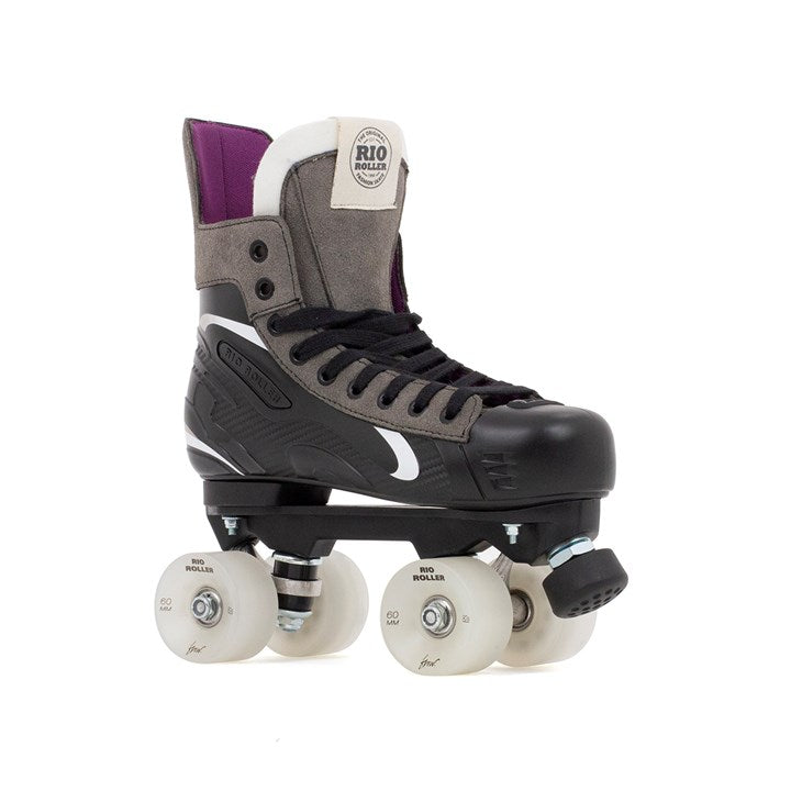 Rio Roller Flow Hockey Skate Quad Skates - Sizes UK 5 - UK 12