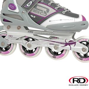 Roller Derby Aerio Q-60 In-Line Roller Skates in Grey