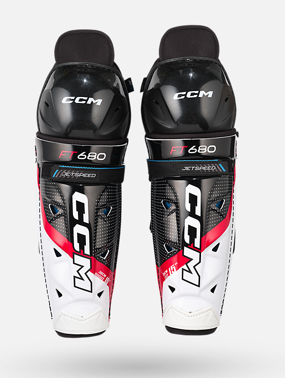 CCM Jetspeed 680 Shin Guards Senior