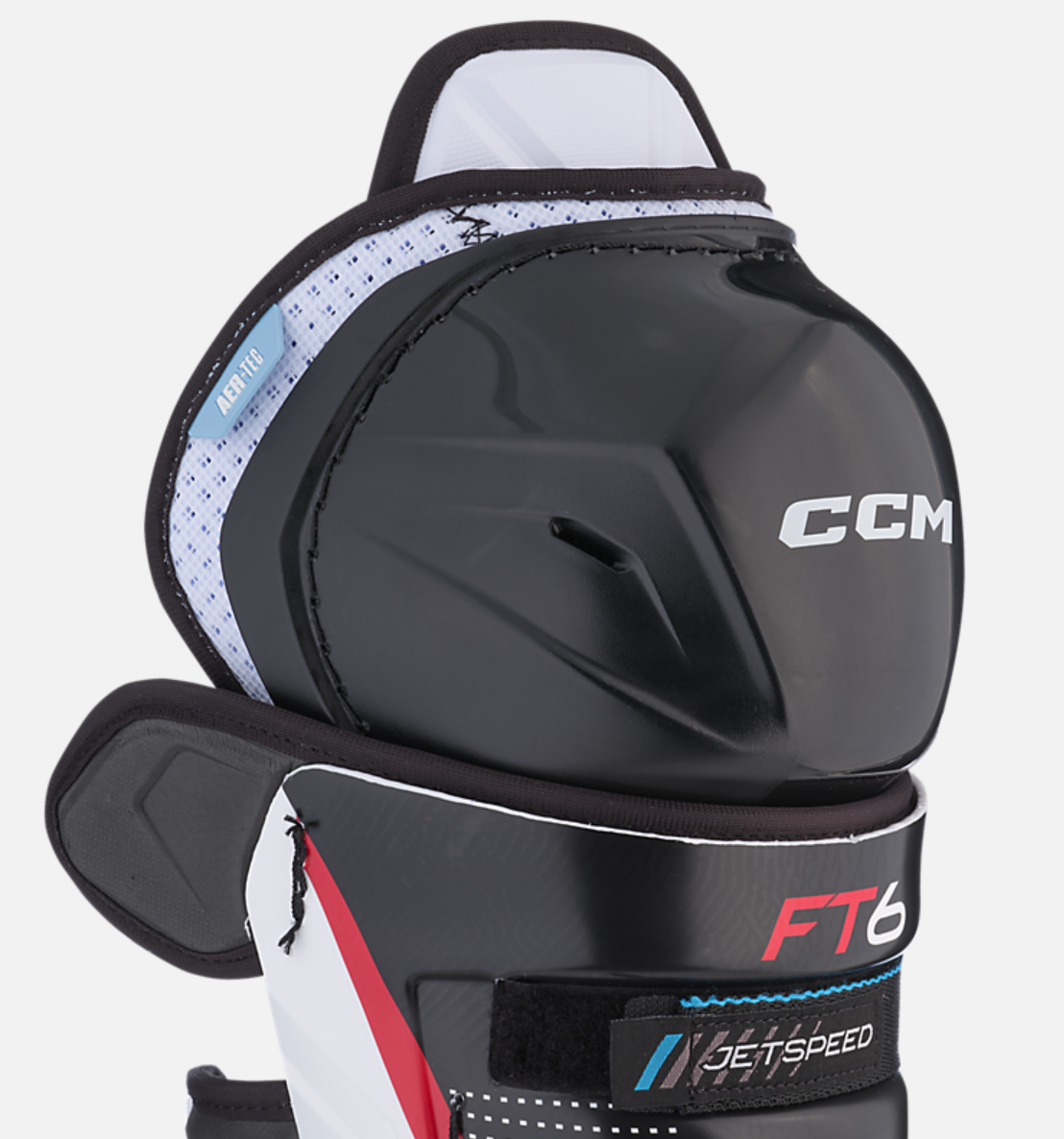 CCM Jetspeed FT6 Shin Guards Junior