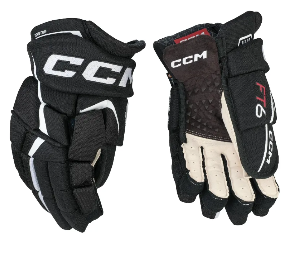 CCM Jetspeed FT6 Hockey Gloves Junior