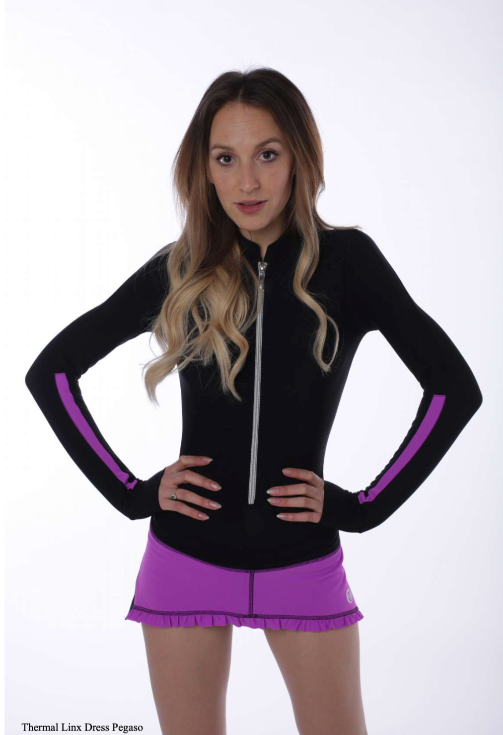Thuono Linx Dress - Black/Pegaso