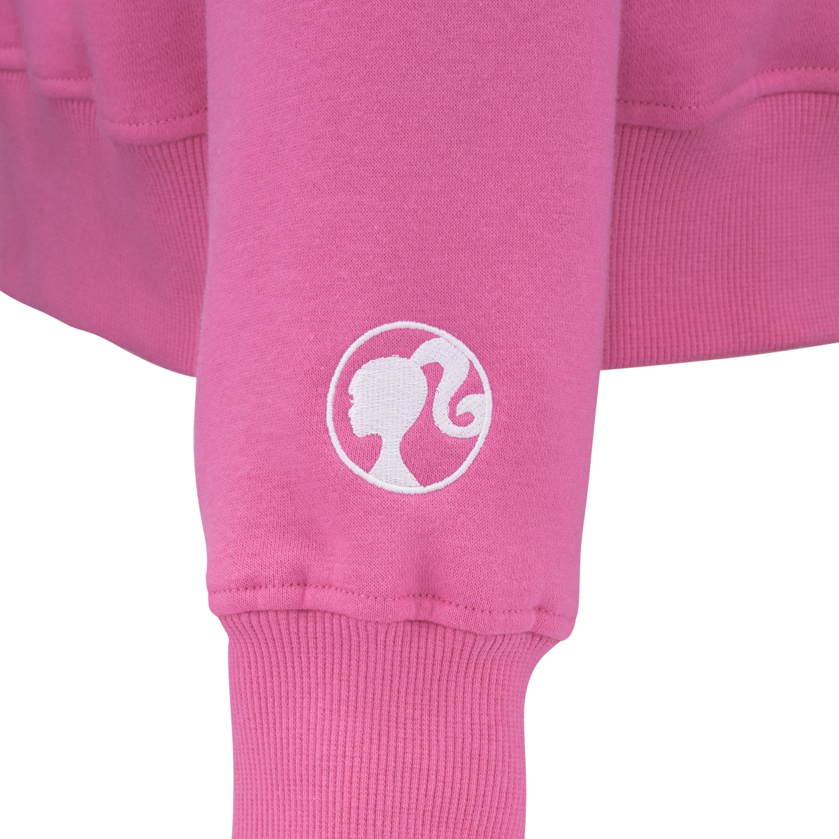 Barbie x CCM Pink Embridered Crew Neck Youth