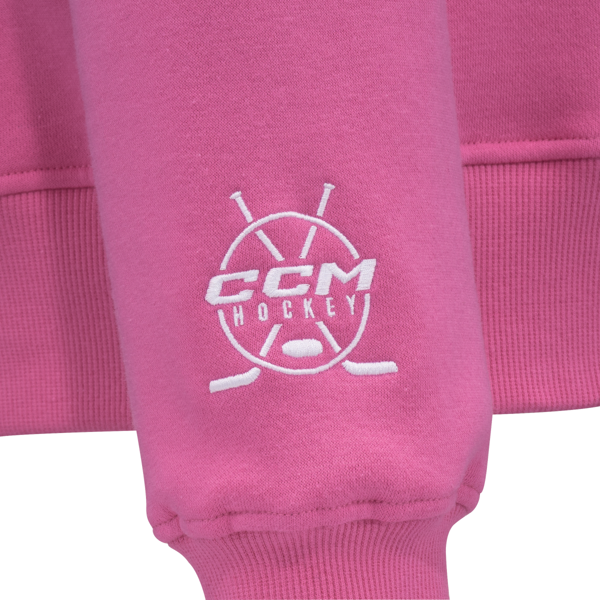 Barbie x CCM Pink Embridered Crew Neck Youth