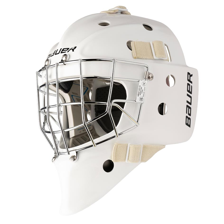 Bauer 950 Goalie Mask Senior S25 - Small / White - Goalie Masks