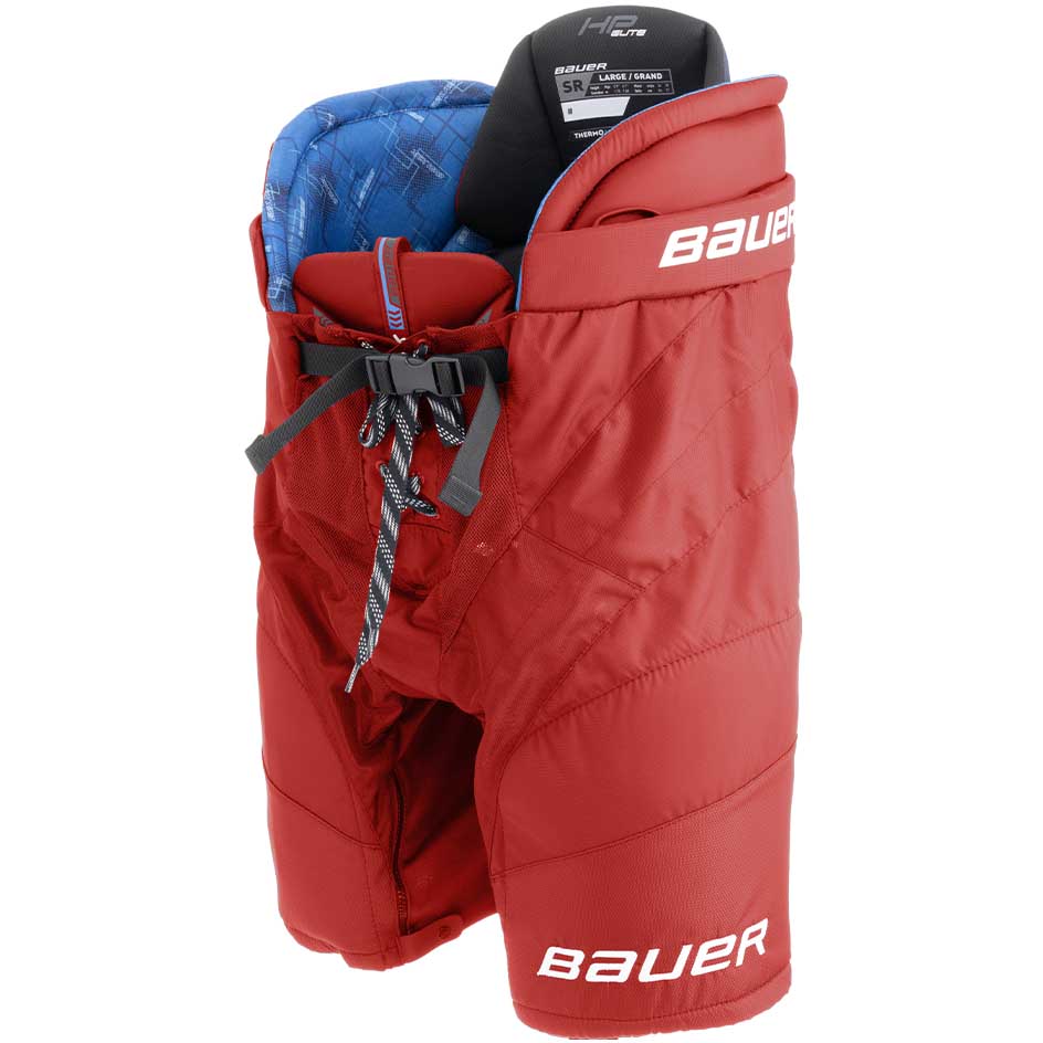Bauer Elite Hockey Pant Intermediate - LARGE / RED - Ice Hockey Pants & Shorts