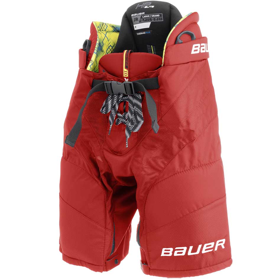 Bauer Elite Hockey Pant Junior - SMALL / RED - Ice Hockey Pants & Shorts