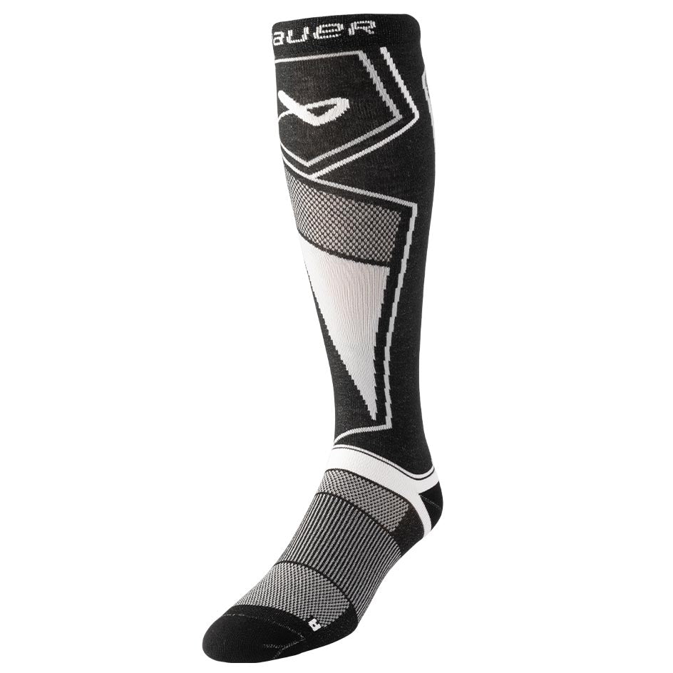 Bauer Supreme Pro Skate Sock Senior S25 - X-Small - Skate Socks