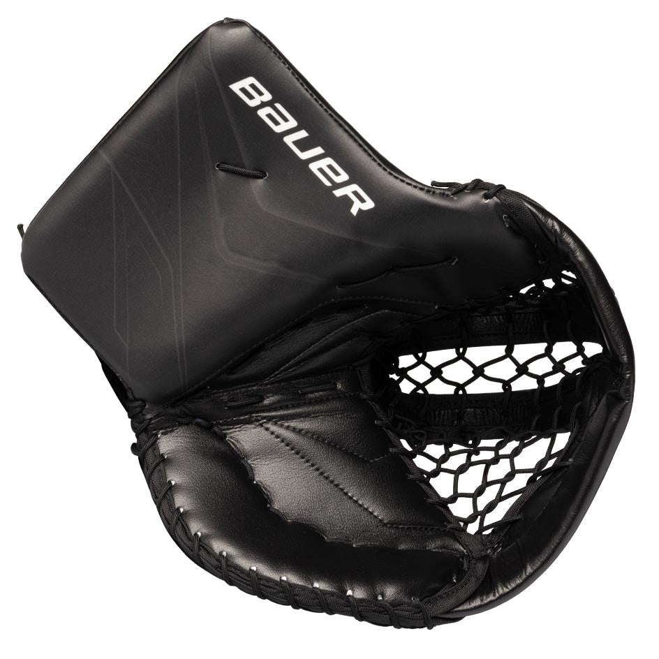 Bauer Vapor Flylite Goalie Catch Glove Senior - Black - Goalie Catchers