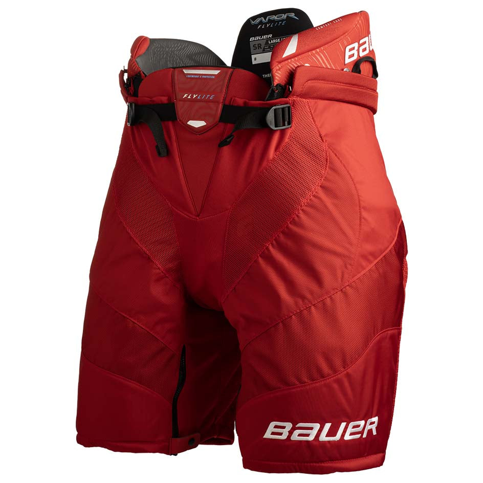 Bauer Vapor FlyLite Hockey Pants Senior - Medium / Red - Ice Hockey Pants & Shorts