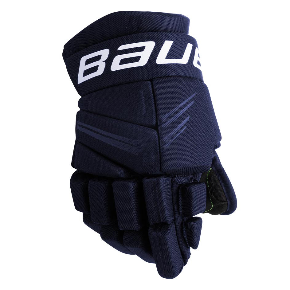 Bauer X Hockey Gloves Intermediate S24 - 12’’ / Navy - Hockey Protection > Gloves