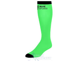 Blue Sports Thin Fit Hockey Socks - Skate Socks