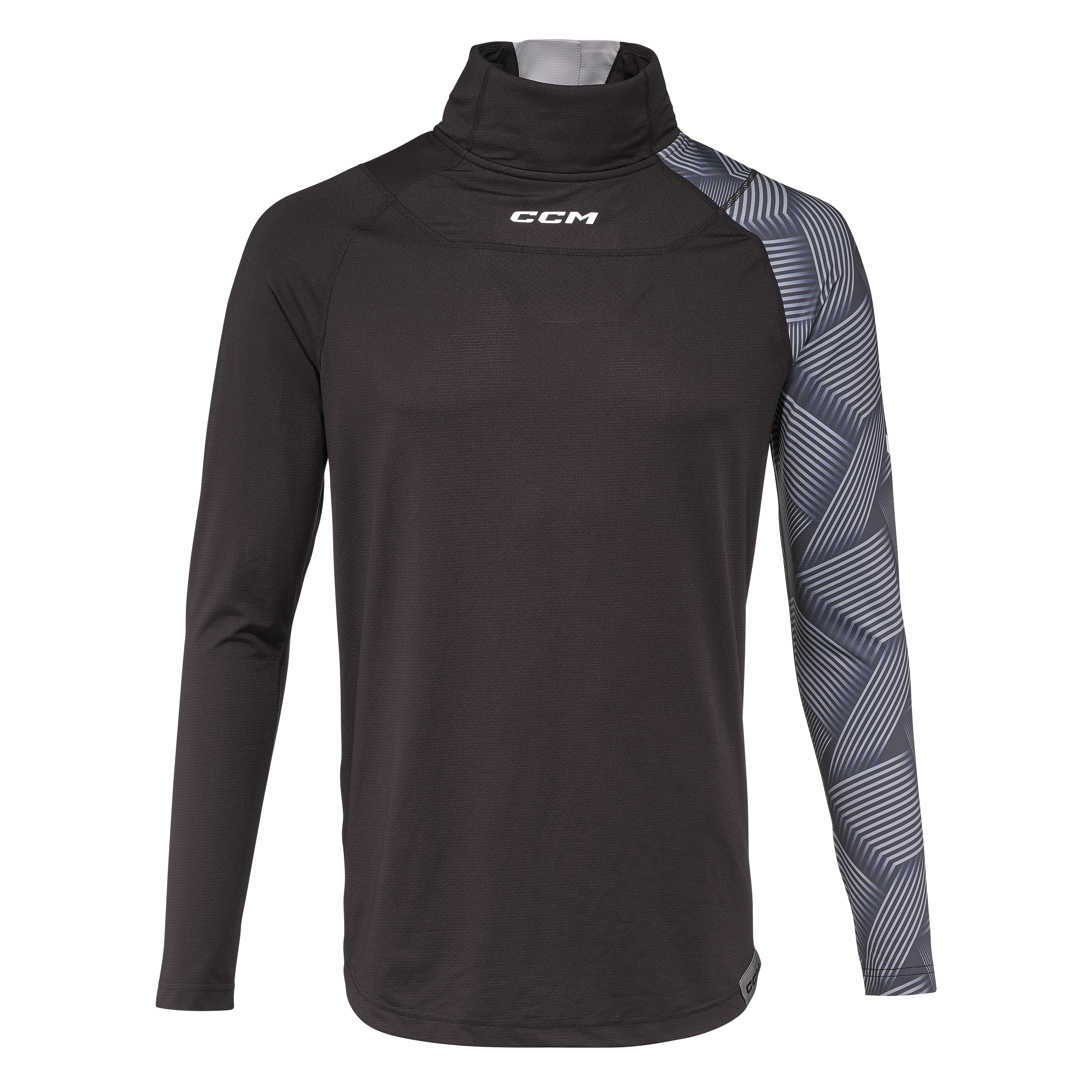 CCM Long Sleeve Top with Neck Guard Senior - ICE HOCKEY BASE LAYERS