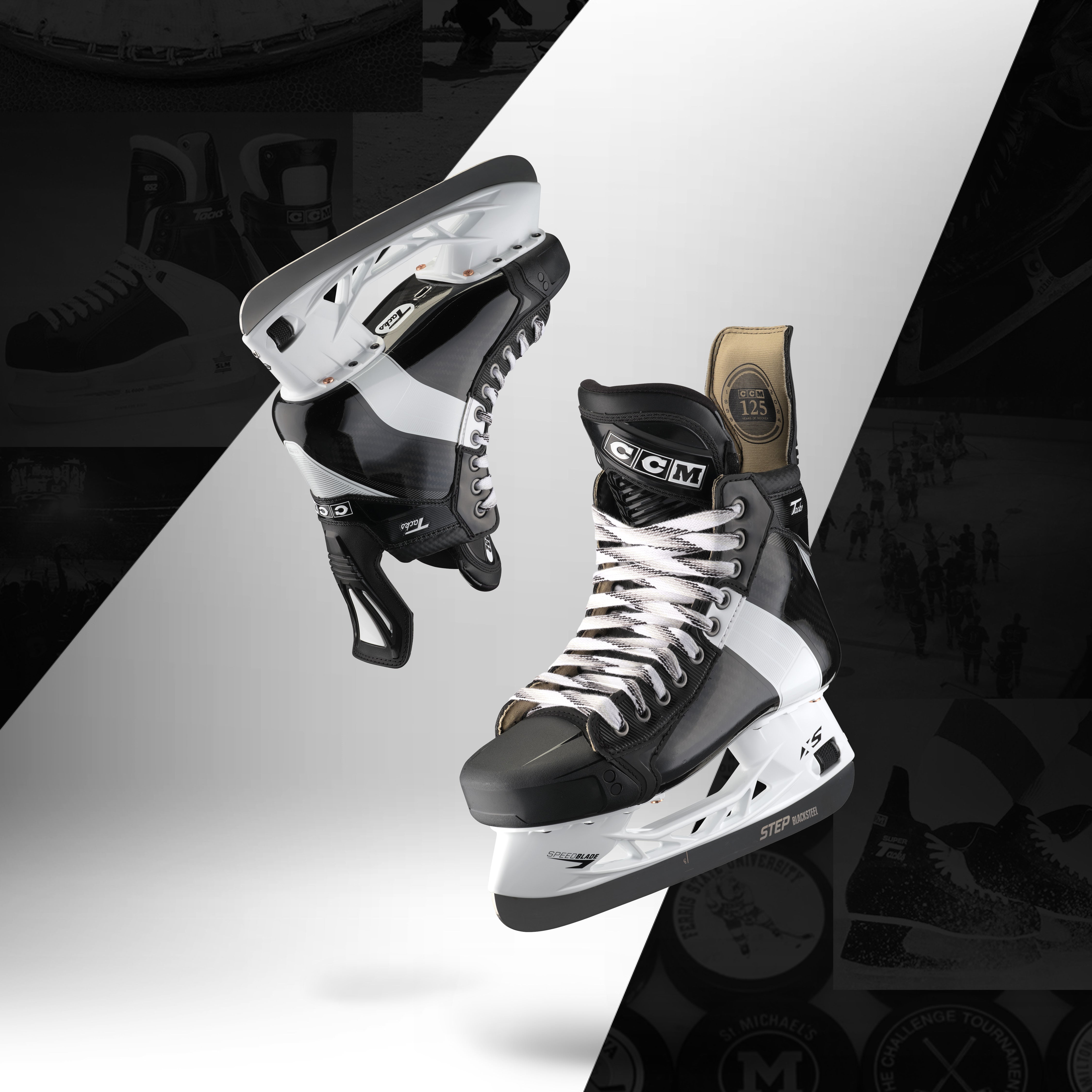 CCM Tacks 652 Retro Skates - Limited Edition - Ice Hockey Skates
