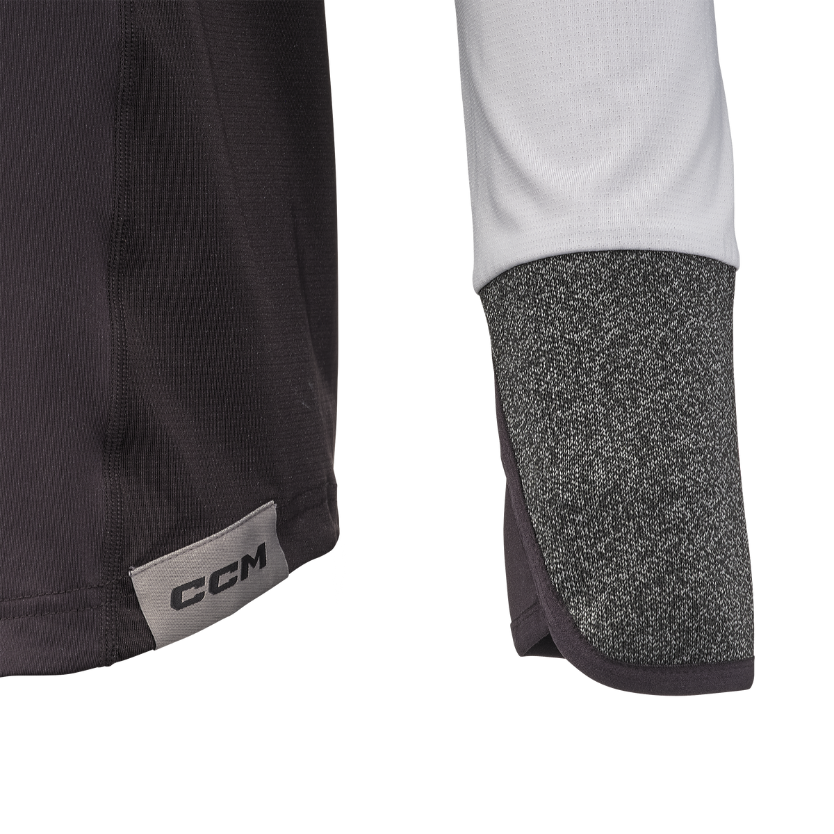 CCM TACKS Cut Protection Long Sleeve Top with Wrist and Neck Guard Senior - ICE HOCKEY BASE LAYERS