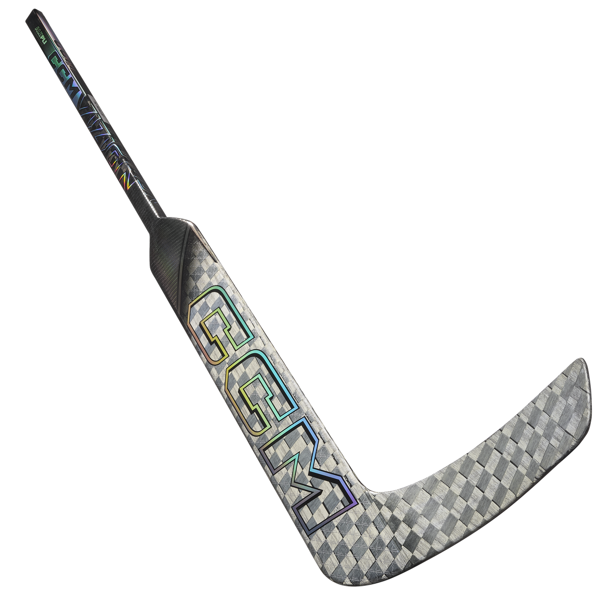 CCM Vizion Goalie Stick Senior - Left - P1 / 24’’ / Silver - Ice Hockey Goalie Sticks