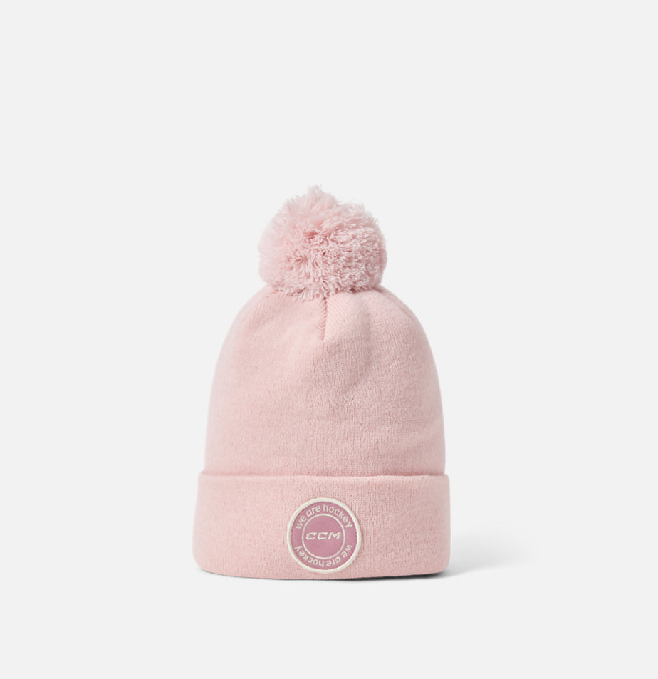 CCM WE ARE HOCKEY Bobble Hat - Pale Lilac - HOCKEY HATS & BEANIES