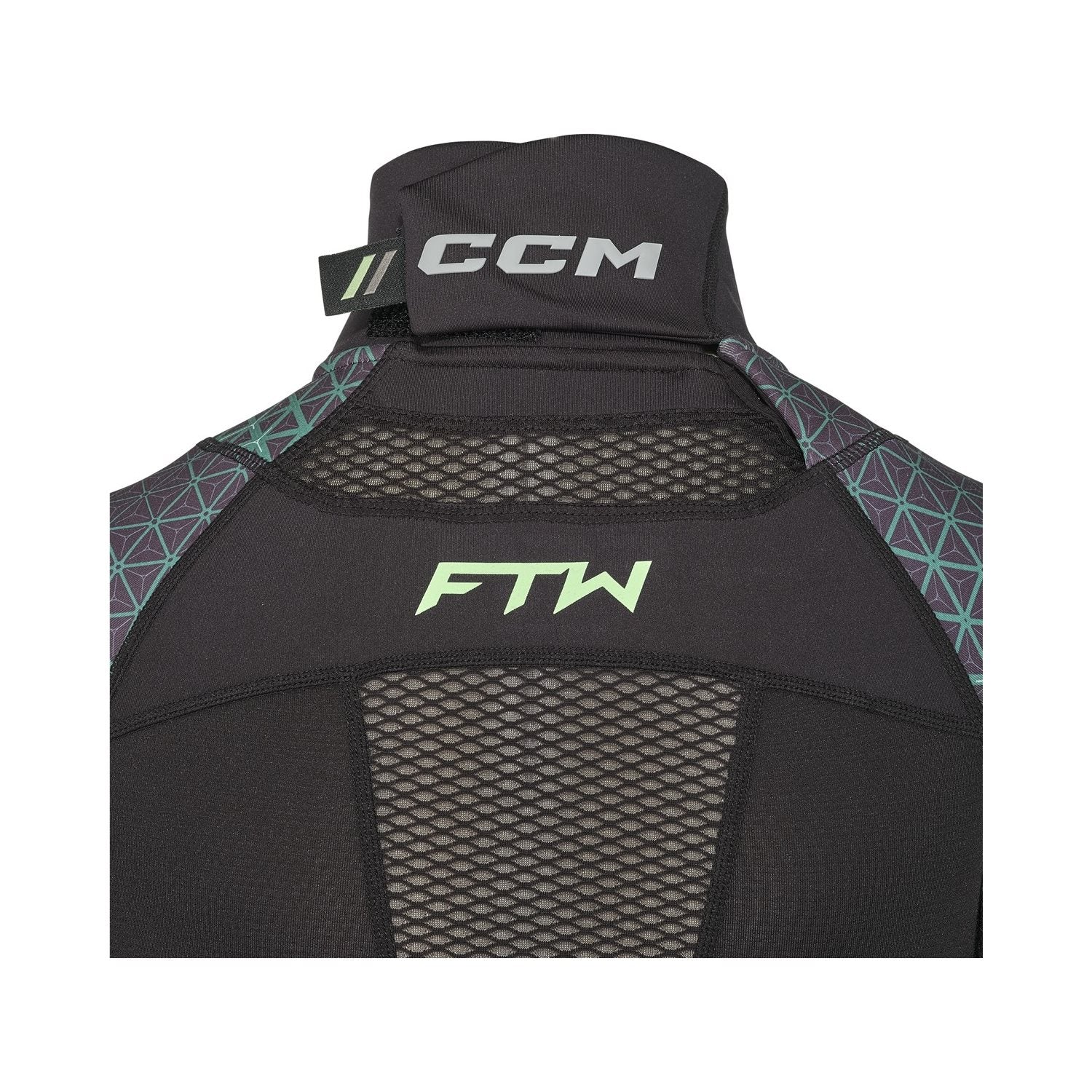CCM Womens FTW Neck Protect Long Sleeve Shirt Youth - Womens Ice Hockey Baselayers