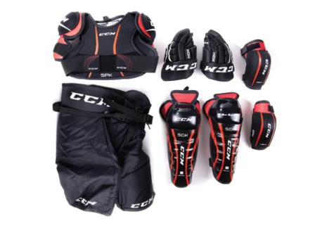 CCM Youth Starter Kit - Youth / Medium (Age 4-7) - Ice Hockey Protective Kit