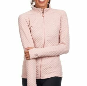 Jiv Sport Chic Jacket in Pastel Pink