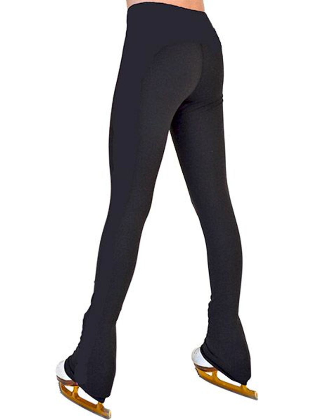 Chloe Noel PS35 Supplex 3 inch Waist Band Skate Pants - Black / Child XS - Clothing > Figure Skating Leggings