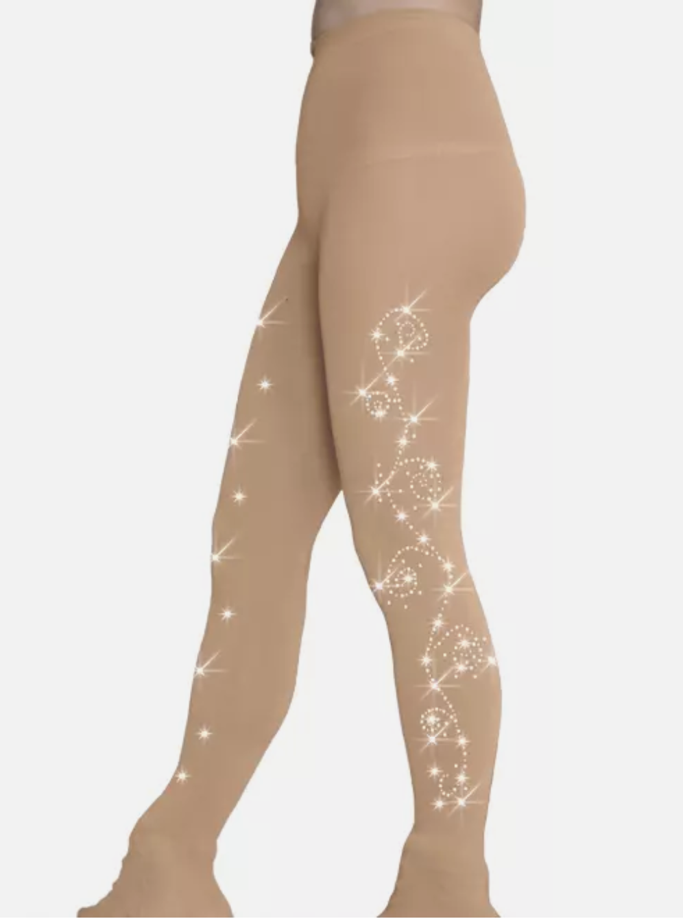 Chloe Noel TB8832 Over The Boot Tights - Accessories > Skating Tights
