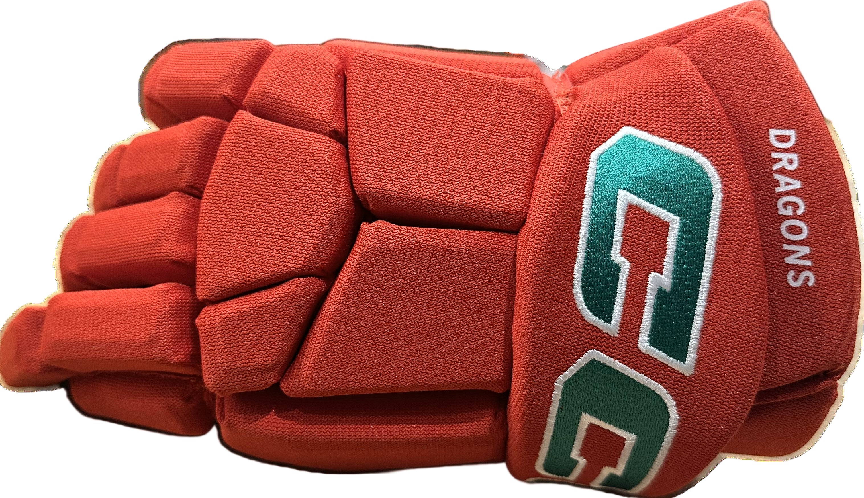 Custom Dragons CCM Ice Hockey Gloves