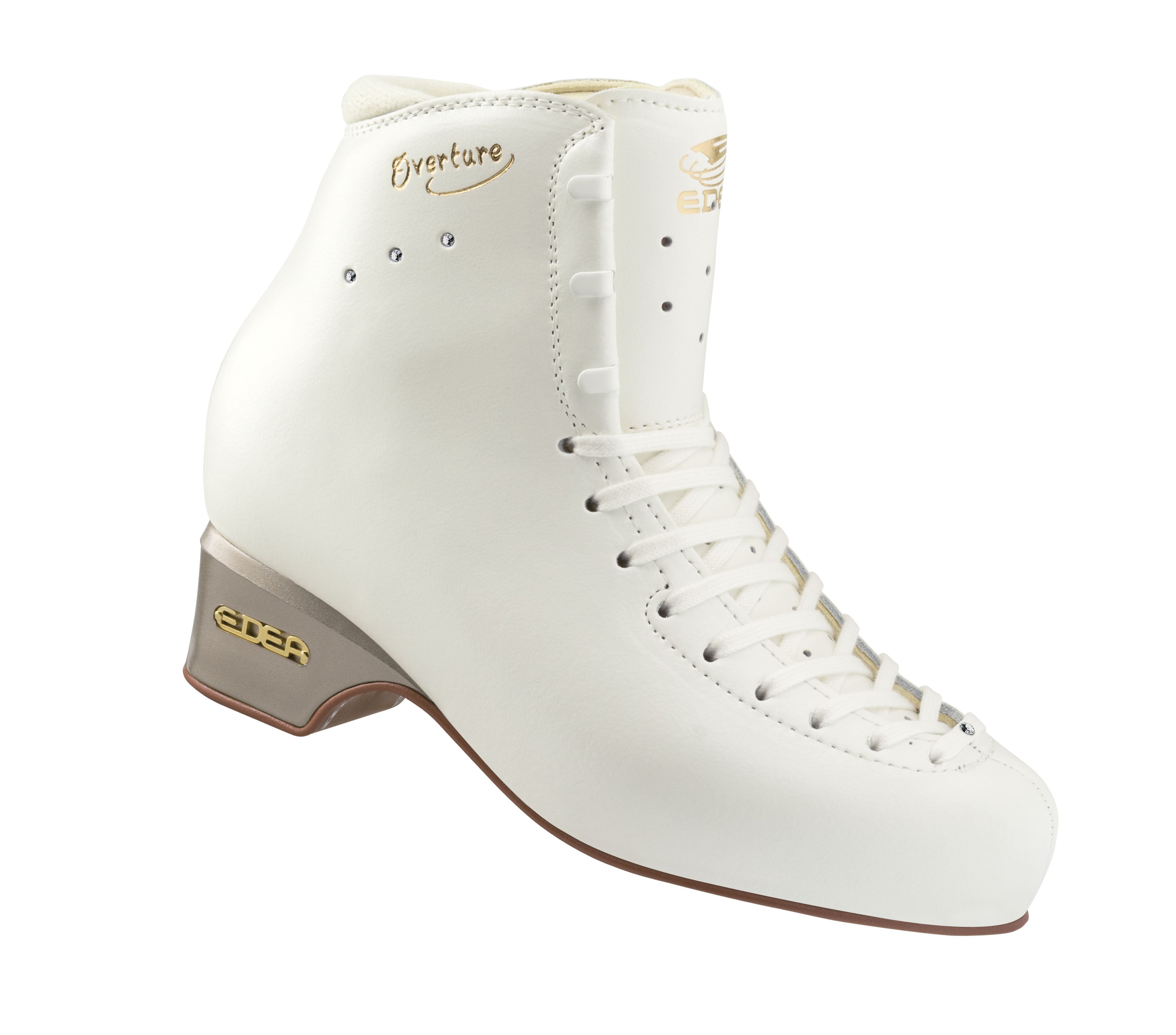 Edea Overture Boot Only in Ivory. Senior Sizes 260 - 285 - Figure Skating