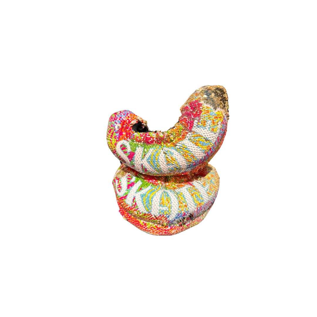 Fuzzy Soakers Flipz Sequin Blade Covers - Skate - Tropical - Accessories > Skate Guards and Soakies
